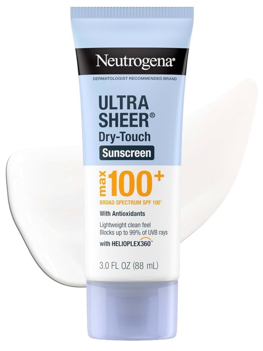 Neutrogena Ultra Sheer Dry-Touch SPF 100+ Broad Spectrum Lotion 3 fl oz